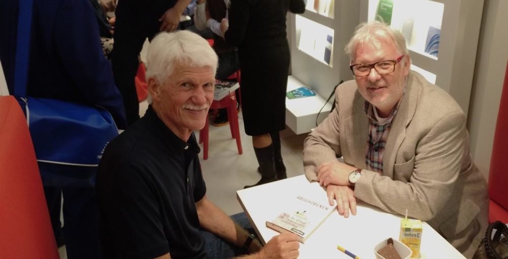 News | Bernd Wenske mit Michael Hartmann auf der Frankfurter Buchmesse
