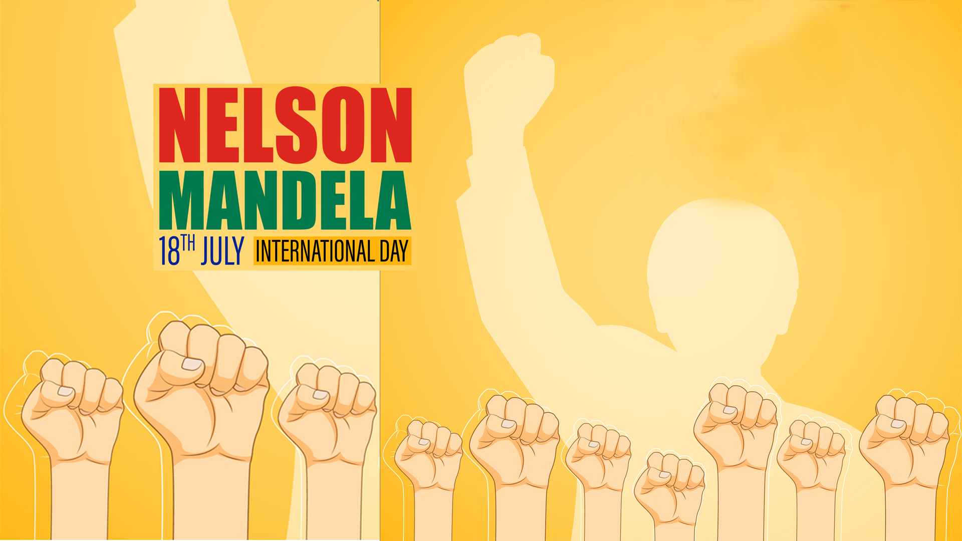 illustration for int. nelson mandela day